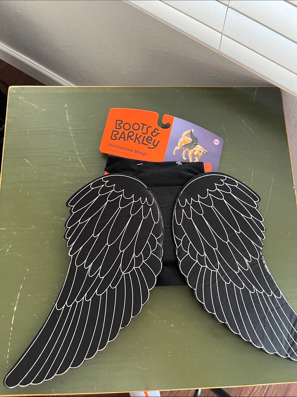 Boots & Barkley Black Winged Pet Costume